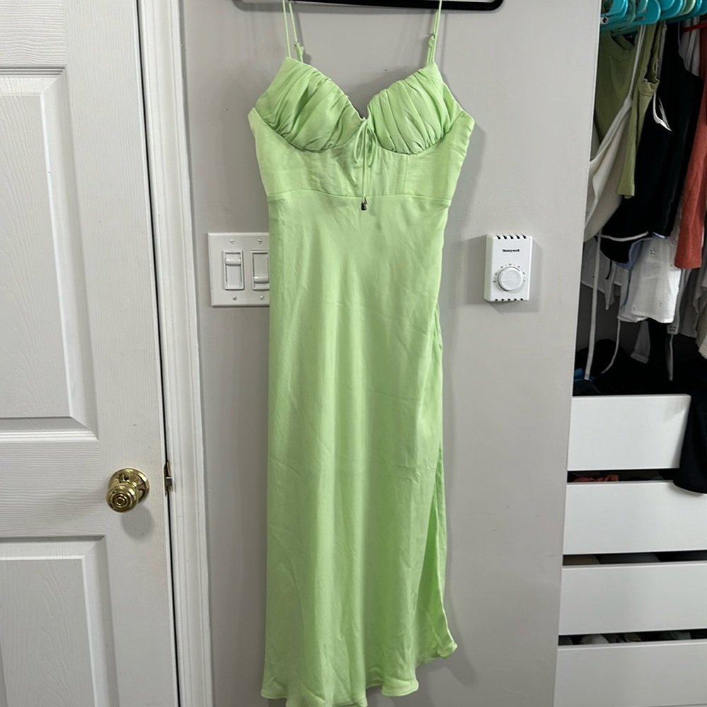 Light green dress from Selfie Leslie. Size L
